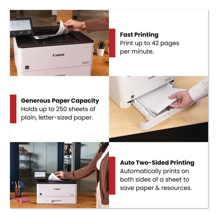 CANON COMPUTER SYSTEMS CCSI imageCLASS LBP247dw II Wireless Laser Printer (CNM7187C004) thumbnail 3