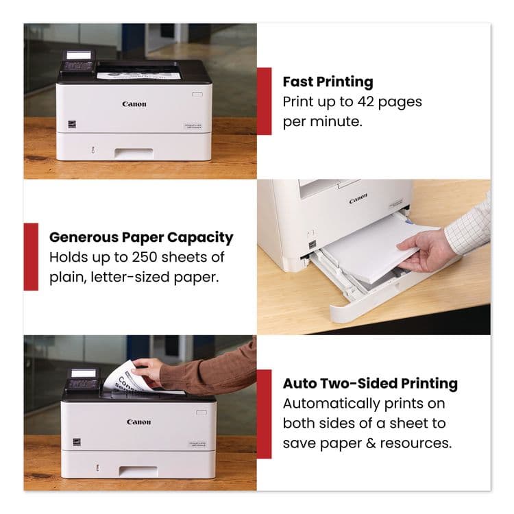 CANON COMPUTER SYSTEMS CCSI imageCLASS LBP246dw II Wireless Laser Printer (CNM7187C005) thumbnail 3