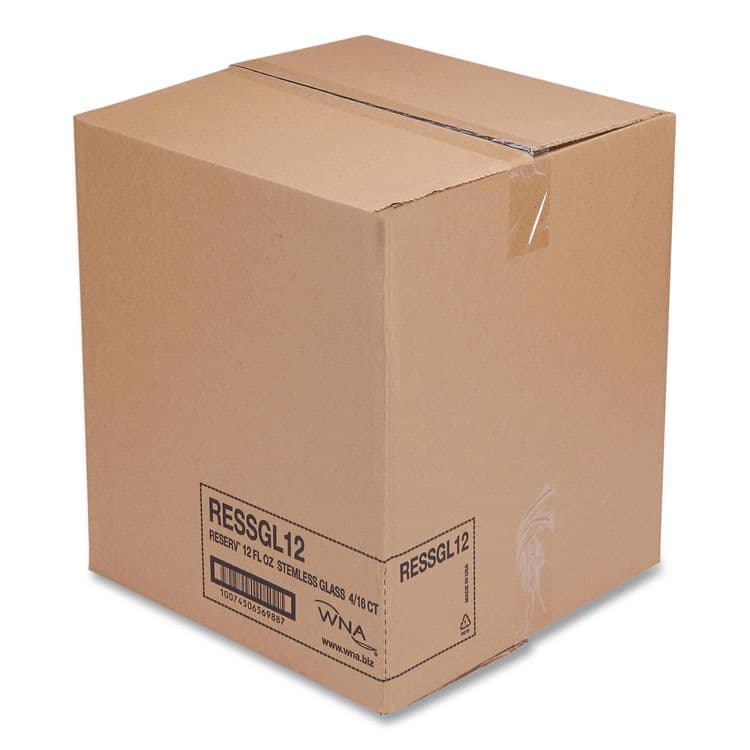 WNA, . Reserv Stemless Glassware, 12 oz, Clear, 16 Cups/Tray, 4 Trays/Carton (WNARESSGL12) thumbnail 2