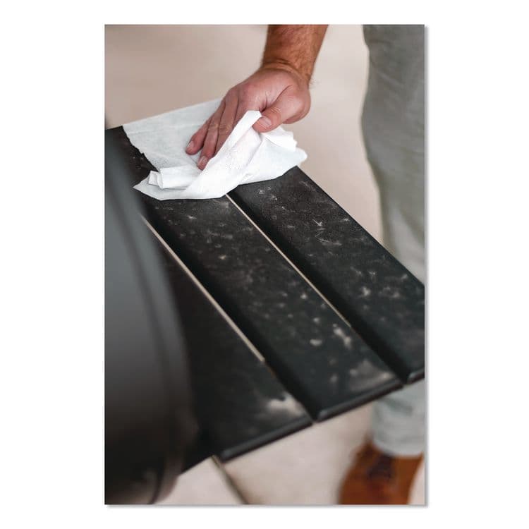 NUVIK USA . Grill Cleaning Cloths, 10 x 15, White, 80/Pack (DIL6600080) thumbnail 4