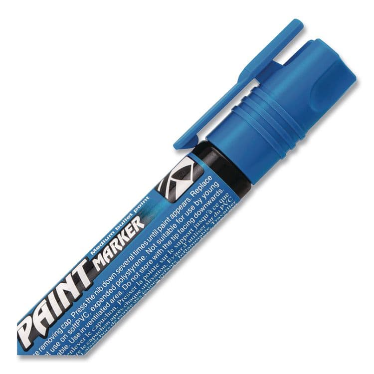 PENTEL OF AMERICA Opaque Bullet Tip Paint Markers, Medium Bullet Tip, Assorted Colors, 9/Pack (PENMMP20BP9M) thumbnail 4