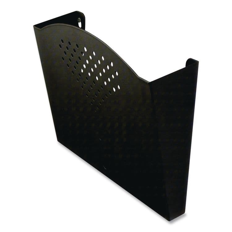 SAFCO PRODUCTS Steel Wall Pocket, Legal Size, 15" x 3" x 9", Black (SAF3171BL) thumbnail 2