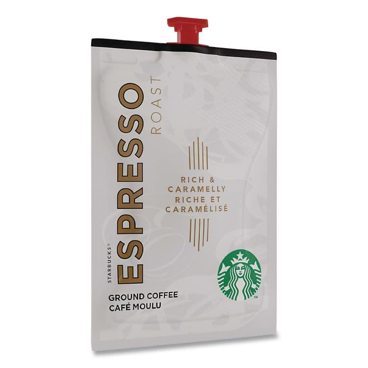STARBUCKS COFFEE COMPANY FLAVIA Coffee Freshpacks, Espresso Dark Roast, 72/Carton (SBKMDR00218) thumbnail 2