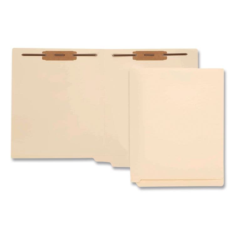 TOPS BUSINESS FORMS Manila Fastener Folders, 1/3-Cut Tab: Assorted, Expands 1.5", 2 Fasteners, Letter Size, Manila, 50/Box (PFX24595) thumbnail 4