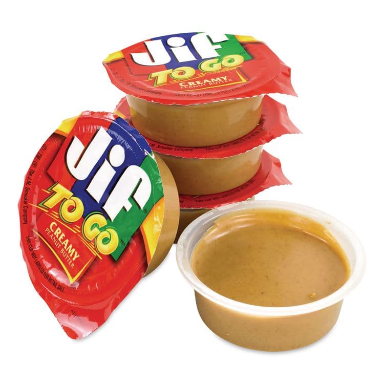 J.M. SMUCKER CO. Spreads, Creamy Peanut Butter, 1.5 oz Cup, 36 Cups/Carton (GRR22000535) thumbnail 2