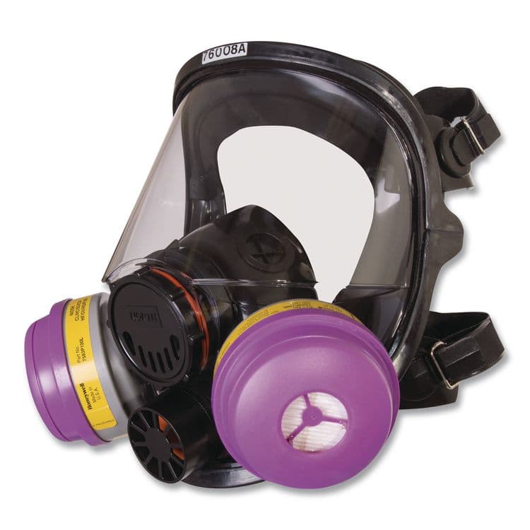 NORTH SAFETY PRODUCTS 7600 Series Full-Facepiece Respirator Mask, Medium/Large (NSP760008A) thumbnail 3