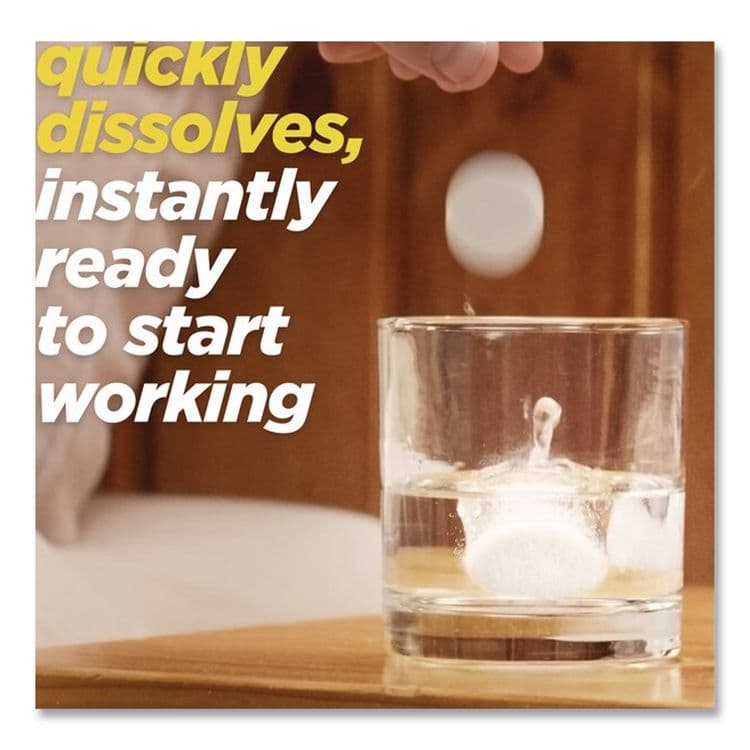 ACME UNITED CORPORATION Plus PowerFast Fizz Severe Cold and Flu Effervescent Tablet, 2 Tablets/Pouch, 30 Pouches/Box (PFY97319) thumbnail 4