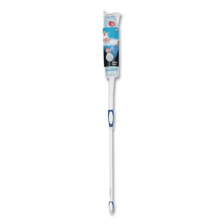 BUTLER HOME PRODUCTS SuperMop with Magic Eraser, 3.5" Blue Cotton Head, White Nylon Handle (PGC949812) thumbnail 2
