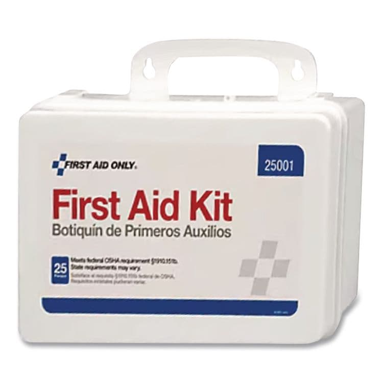 ACME UNITED CORPORATION First Aid Kit for Up to 25 People, 125 Pieces, Metal Case (PHY90175001) thumbnail 3