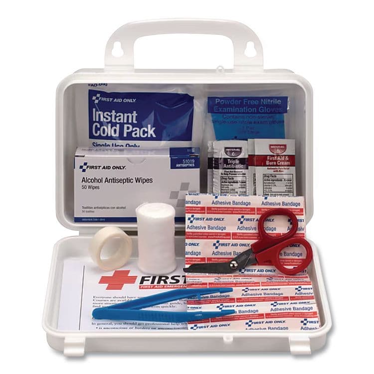 ACME UNITED CORPORATION First Aid Kit for Up to 25 People, 125 Pieces, Metal Case (PHY90175001) thumbnail 4