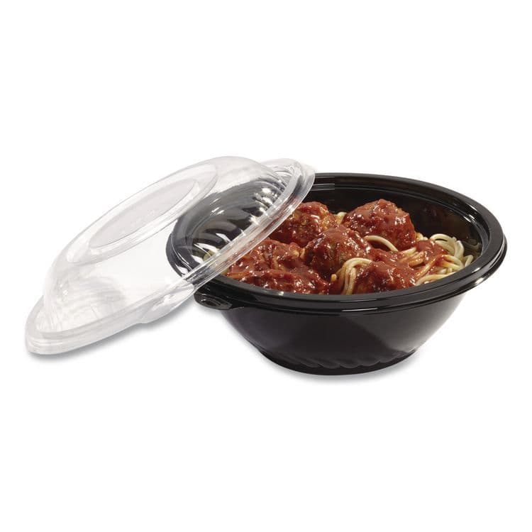 WNA, . CaterLine Pack 'n Serv Dome Lid, 7" dia x 1.5" h, Clear, Plastic, 50/Pack, 2 Packs/Carton (WNAAPB2432D7DM) thumbnail 3