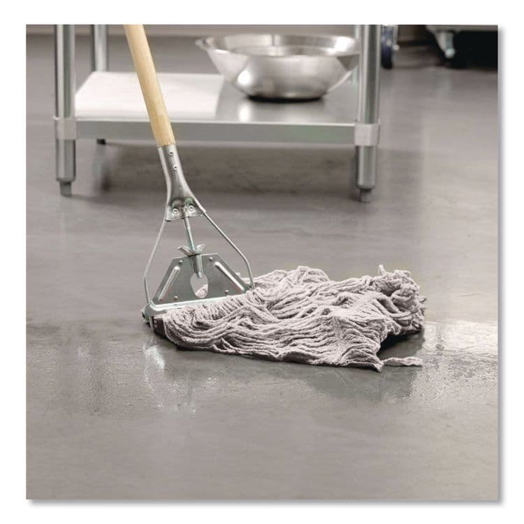 RUBBERMAID COMMERCIAL PROD. Value Pro Mop Head, Cotton, Small, White (RCPFGV11600WH00) thumbnail 2