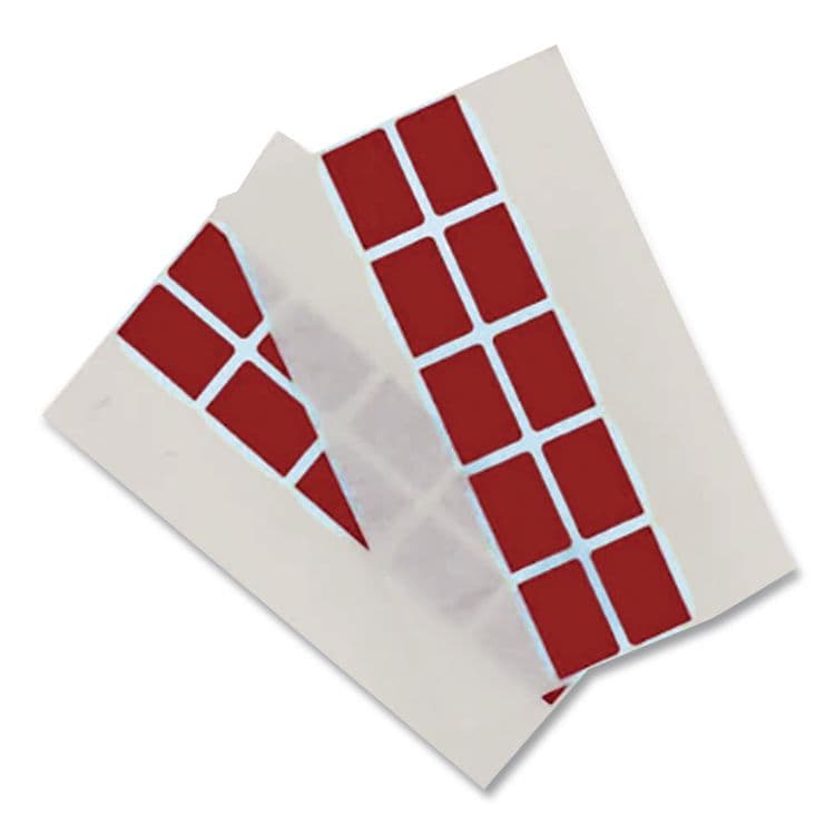 REDI-TAG CORPORATION Easy-To-Read Self-Stick Index Tabs, 0.43" Wide, Red, 50/Pack (RTG76801) thumbnail 3