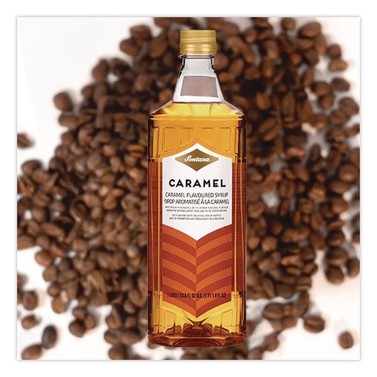 STARBUCKS COFFEE COMPANY Flavored Coffee Syrup, Caramel, 1 L Bottle (SBKNES412719883) thumbnail 2