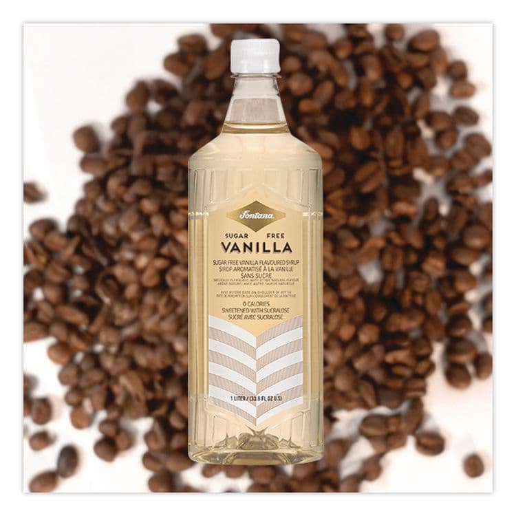 STARBUCKS COFFEE COMPANY Flavored Coffee Syrup, Sugar Free Vanilla, 1 L Bottle (SBK412824642) thumbnail 4