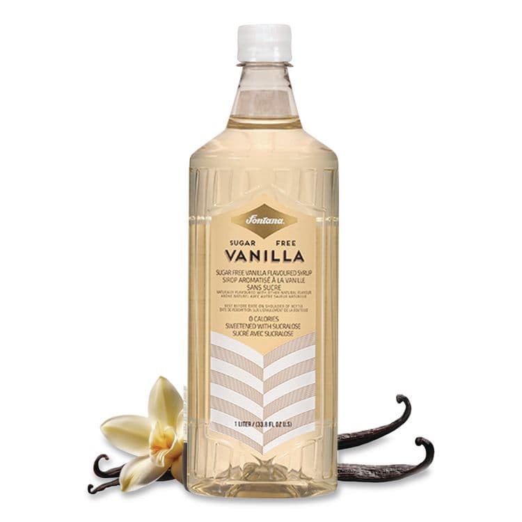 STARBUCKS COFFEE COMPANY Flavored Coffee Syrup, Sugar Free Vanilla, 1 L Bottle (SBK412824642) thumbnail 3