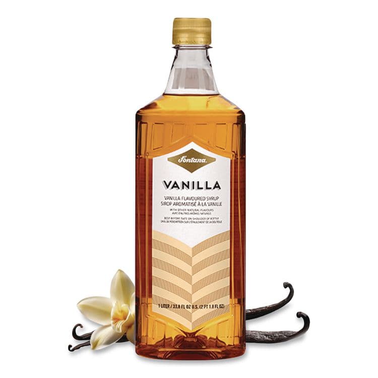 STARBUCKS COFFEE COMPANY Flavored Coffee Syrup, Vanilla, 1 L Bottle (SBK412737675) thumbnail 3