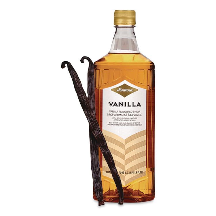 STARBUCKS COFFEE COMPANY Flavored Coffee Syrup, Vanilla, 1 L Bottle (SBK412737675) thumbnail 2