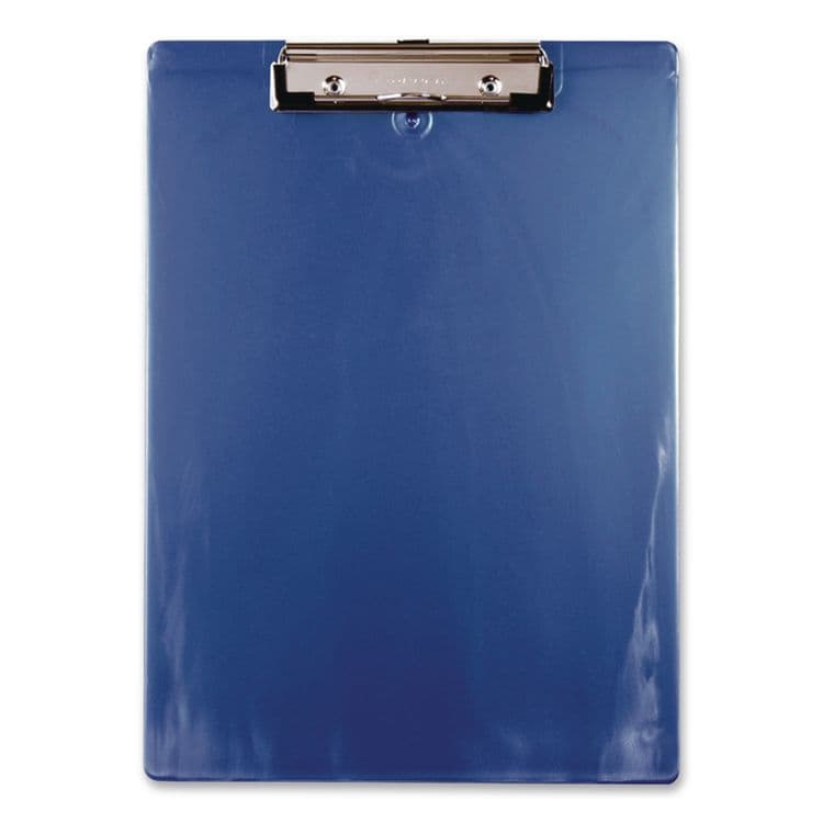 SAUNDERS MFG. CO., . Recycled Plastic Clipboard, 0.5" Clip Capacity, Holds 8.5 x 11 Sheets, Cobalt (SAU21582)