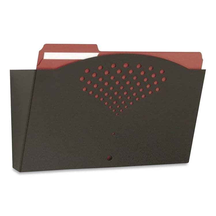 SAFCO PRODUCTS Steel Wall Pocket, Legal Size, 15" x 3" x 9", Black (SAF3171BL) thumbnail 4