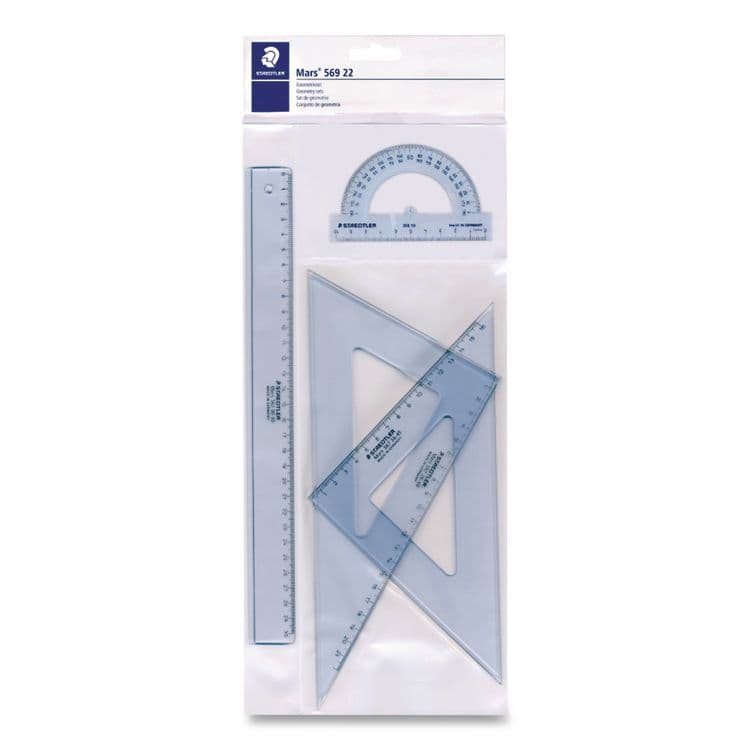 STAEDTLER, . College Combination Set, Plastic, Transparent Smoke (STD56932BK)