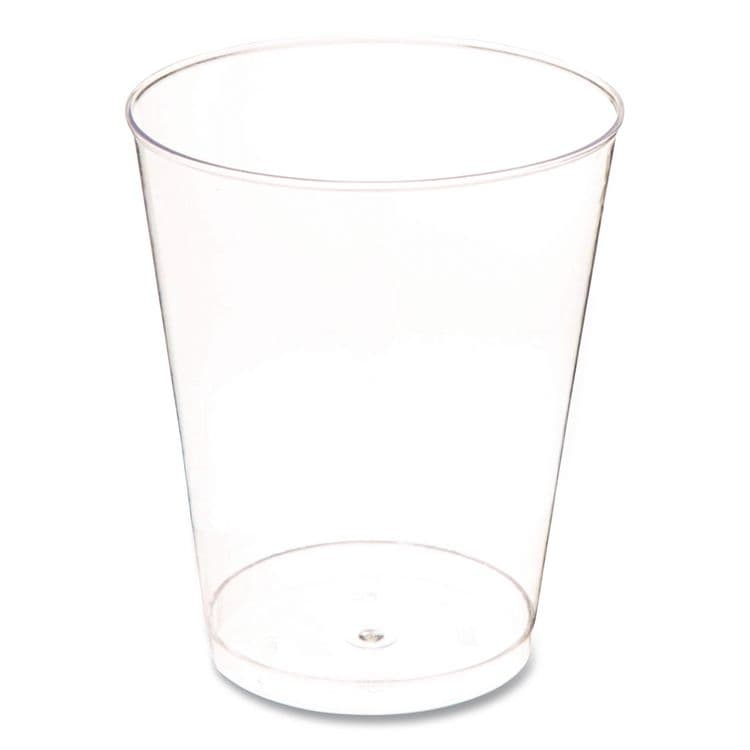 FINELINE Plastic Tumblers, 8 oz, Clear, 20/Bag, 25 Bags/Carton (SVV408) thumbnail 2
