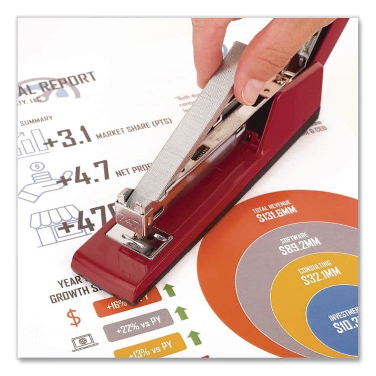 ACCO BRANDS, . S.F. 1 Standard Staples, 0.25" Leg, 0.5" Crown, Steel, 5,000/Box, 3 Boxes/Pack (SWIS7035104) thumbnail 4