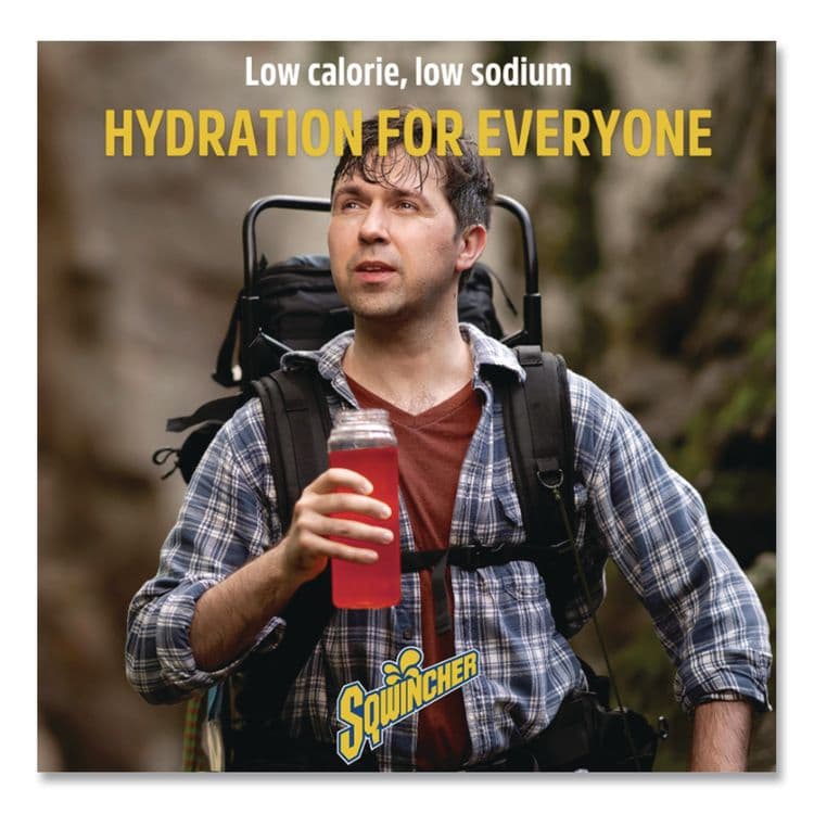 SQWINCHER CORP Liquid Concentrate Electrolyte Drink, Fruit Punch, 64oz Bottles, 6/Carton (SQW030325FP) thumbnail 3