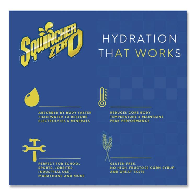 SQWINCHER CORP Sugar-Free Qwik Stik Energy Drink Mix, Orange, 1.26 oz Packet, 50/Pack (SQW060100OR) thumbnail 4