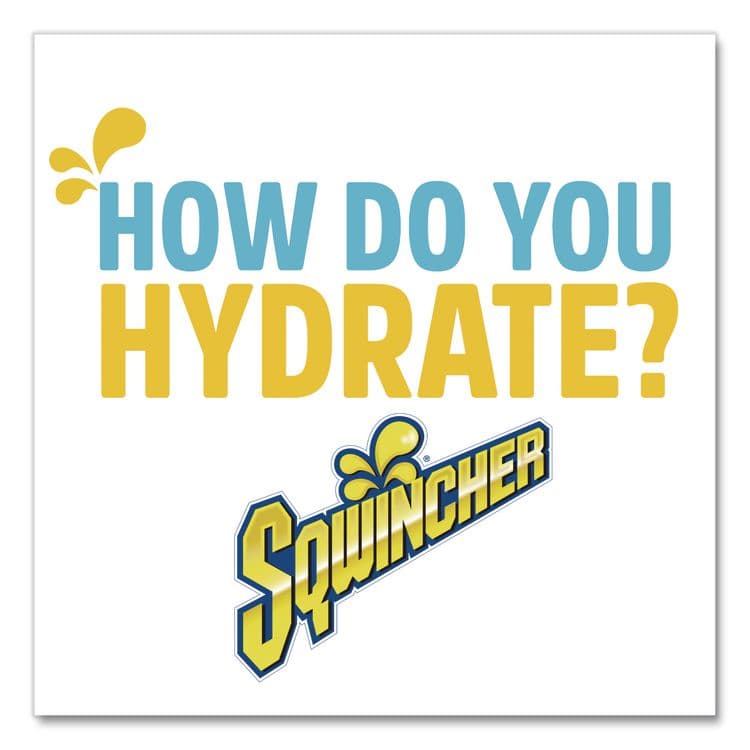 SQWINCHER CORP Sugar-Free Qwik Stik Energy Drink Mix, Lemonade, 1.26 oz Packet, 50/Pack (SQW060103LA) thumbnail 4