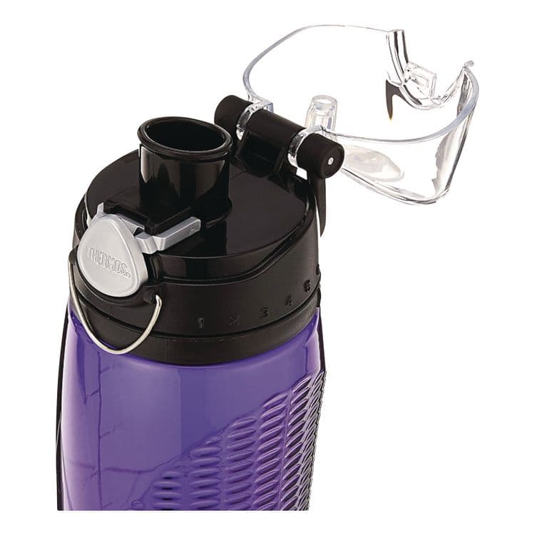 THERMOS LLC Intak by Thermos Hydration Bottle with Meter, 24 oz, Plastic, Purple (THZHP4100PU6) thumbnail 2