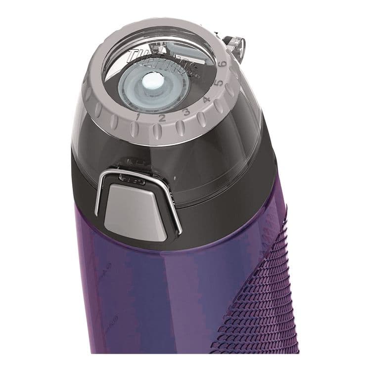 THERMOS LLC Intak by Thermos Hydration Bottle with Meter, 24 oz, Plastic, Purple (THZHP4100PU6) thumbnail 3
