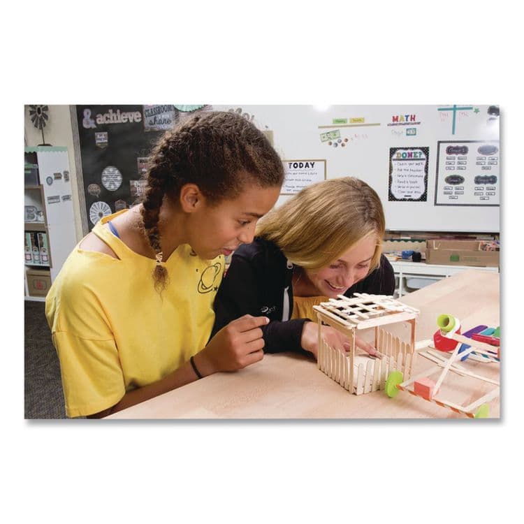 TEACHER CREATED RESOURCES STEM Basics Jumbo Craft Sticks, 6 x 0.75, 200/Pack (TCRTCR20917) thumbnail 4