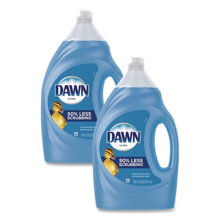 PROCTER & GAMBLE Ultra Liquid Dish Detergent, Dawn Original, 56 oz Squeeze Bottle, 2/Carton (PGC00054)