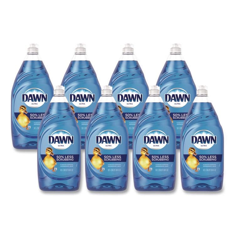PROCTER & GAMBLE Ultra Liquid Dish Detergent, Dawn Original, 38 oz Bottle, 8/Carton (PGC01301)