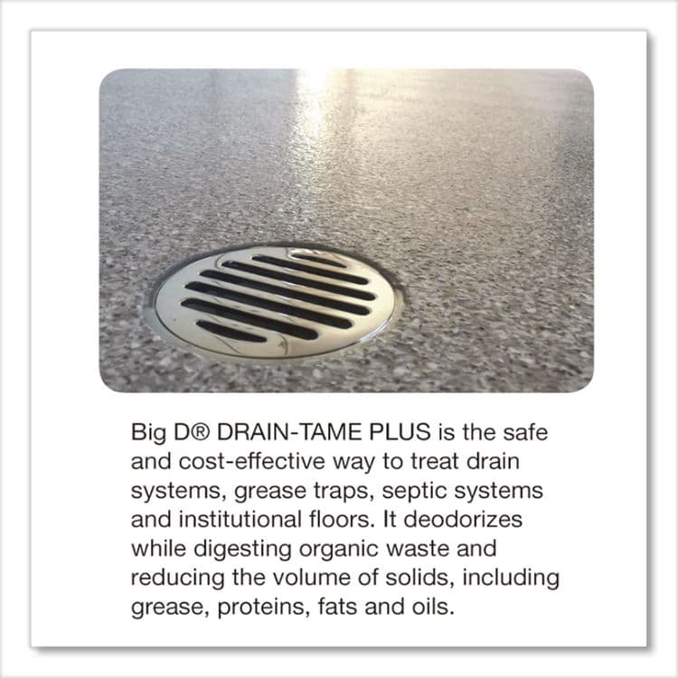 BIG D Drain-Tame Plus Digester Deodorant, 5 gal Pail (BGD5501) thumbnail 2
