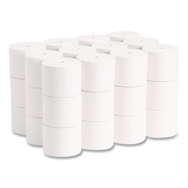 GEORGIA PACIFIC Compact Coreless Recycled Toilet Paper, 2-Ply, White, 1,000 Sheets/Roll, 36 Rolls/Carton (GPC19375B)