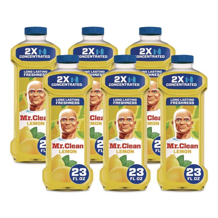 PROCTER & GAMBLE Multi-Surface Antibacterial Cleaner, Lemon Scent, 23 oz Bottle, 6/Carton (PGC06892)