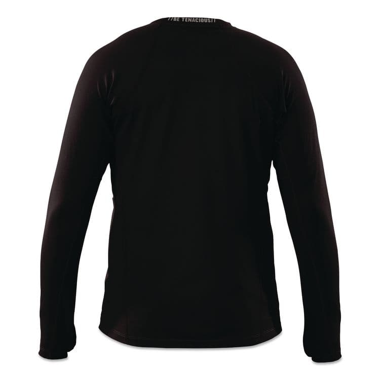 ERGODYNE CORPORATION N-Ferno 6435 Midweight Long Sleeve Base Layer Shirt, Small, Black (EGO40202) thumbnail 2