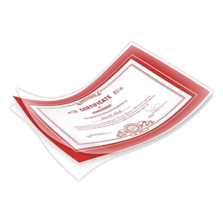 FELLOWES MFG. CO. ImageLast Laminating Pouches with UV Protection, 5 mil, 9" x 11.5", Clear, 150/Pack (FEL5204007) thumbnail 2