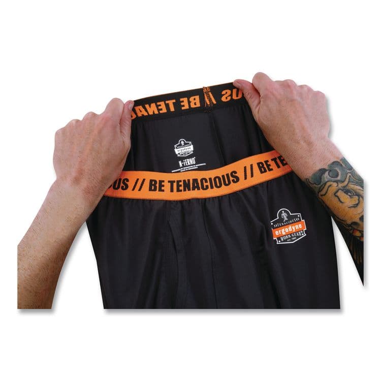 ERGODYNE CORPORATION N-Ferno 6480 Midweight Base Layer Pants, Small, Black (EGO40802) thumbnail 4