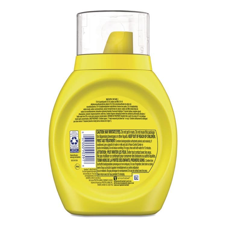 PROCTER & GAMBLE Simply All-In-One Liquid Laundry Detergent, Daybreak Fresh, 25 oz Bottle, 6/Carton (PGC90391) thumbnail 4