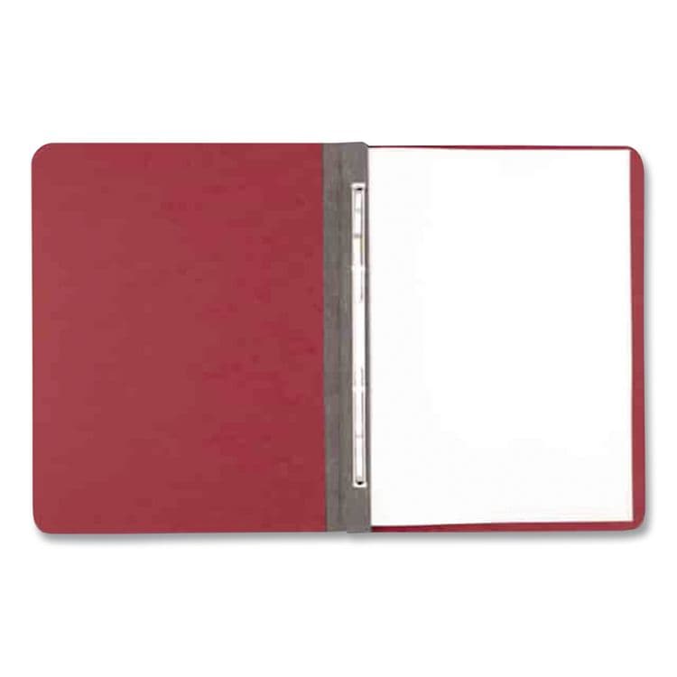 ACCO BRANDS, . Presstex Report Cover with Tyvek Reinforced Hinge, Two-Piece Prong Fastener, 3" Capacity, 8.5 x 11, Executive Red (ACC25079) thumbnail 4