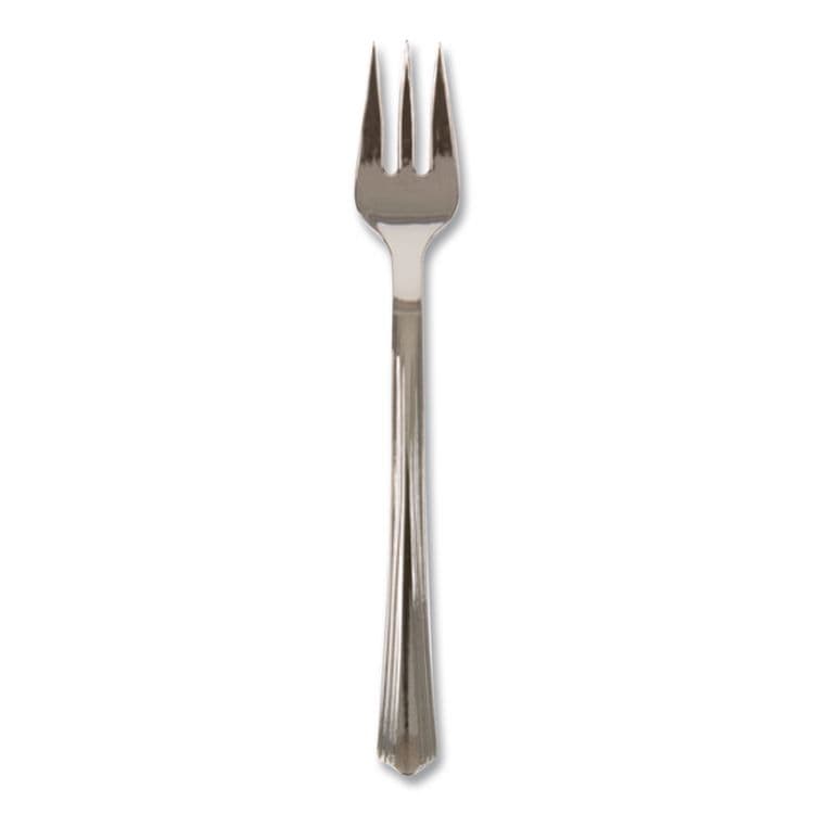 WNA, . Petite Tasting Fork, Polystyrene, Silver, 400/Carton (WNARFPFK4)