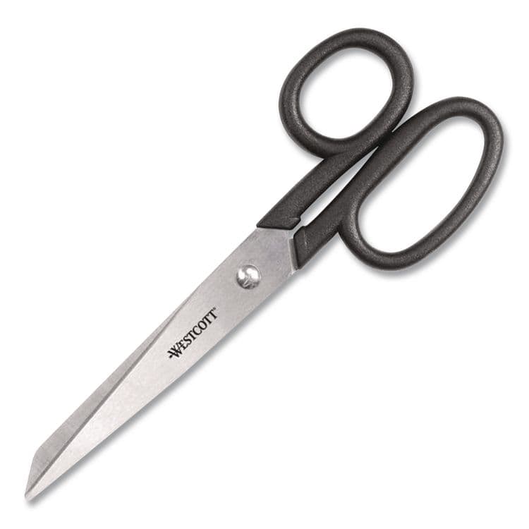 ACME UNITED CORPORATION Kleencut Stainless Steel Shears, 7" Long, 3.31" Cut Length, Straight Black Handle (ACM19017) thumbnail 3