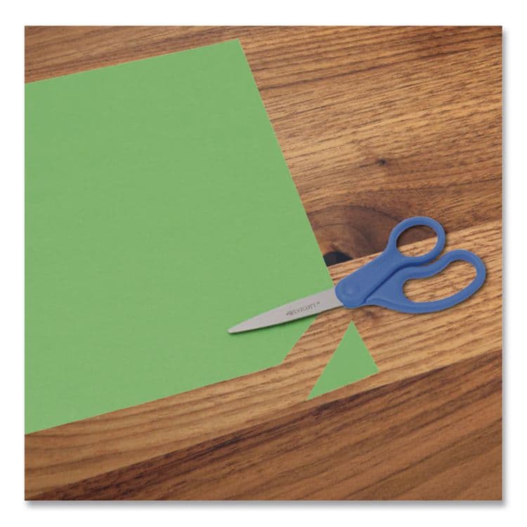 ACME UNITED CORPORATION Preferred Line Stainless Steel Scissors, 7" Long, 2.5" Cut Length, Straight Blue Handle (ACM44217) thumbnail 3