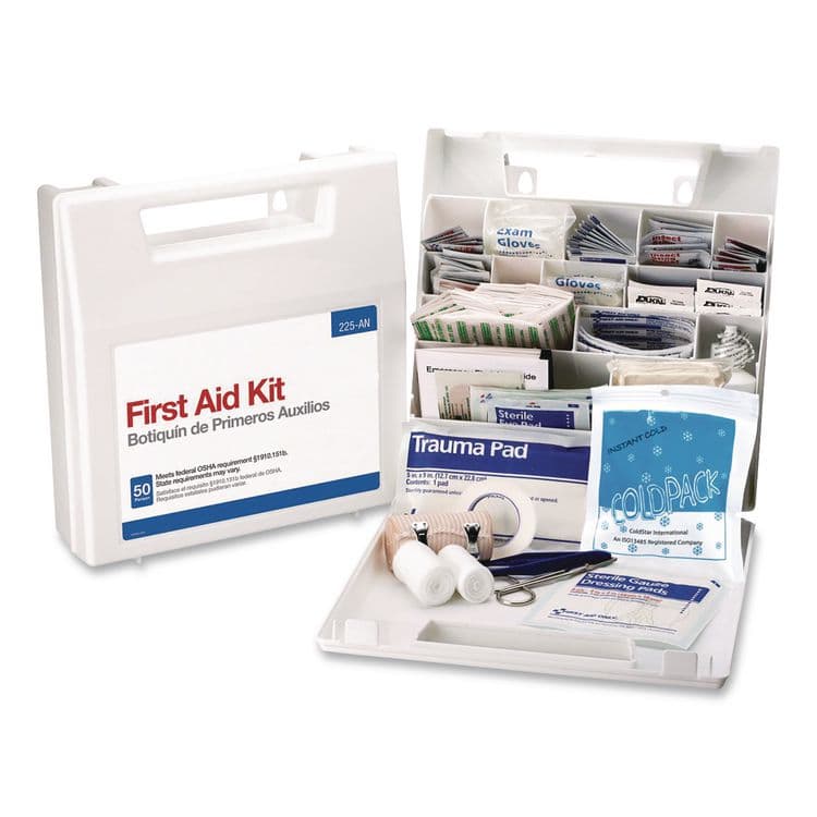 FIRST AID ONLY, . Plastic First Aid Kit for 50 People, 196 Pieces, Plastic Case (FAO225AN) thumbnail 2