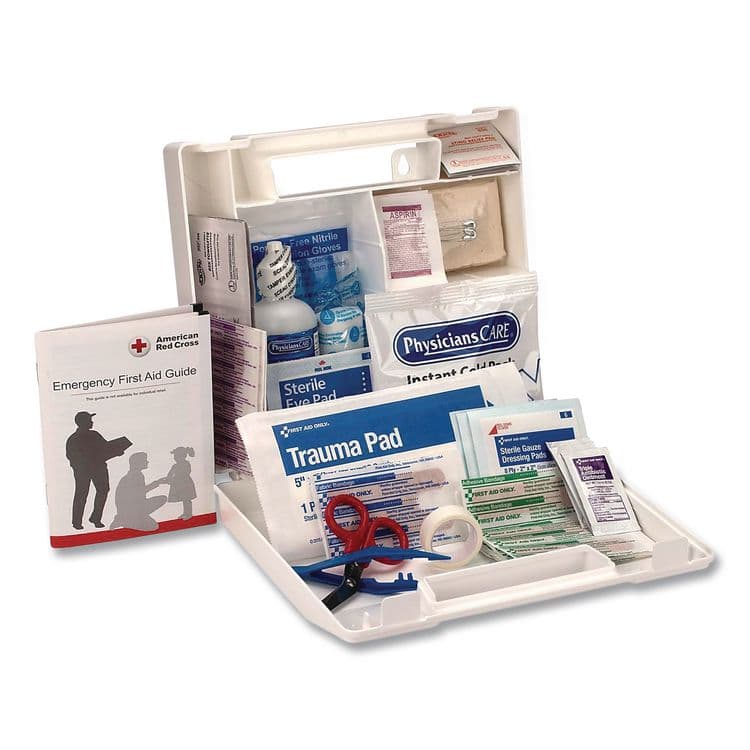 FIRST AID ONLY, . Office First Aid Kit for 25 People, 106 Pieces, Plastic Case with Dividers (FAO223U) thumbnail 4