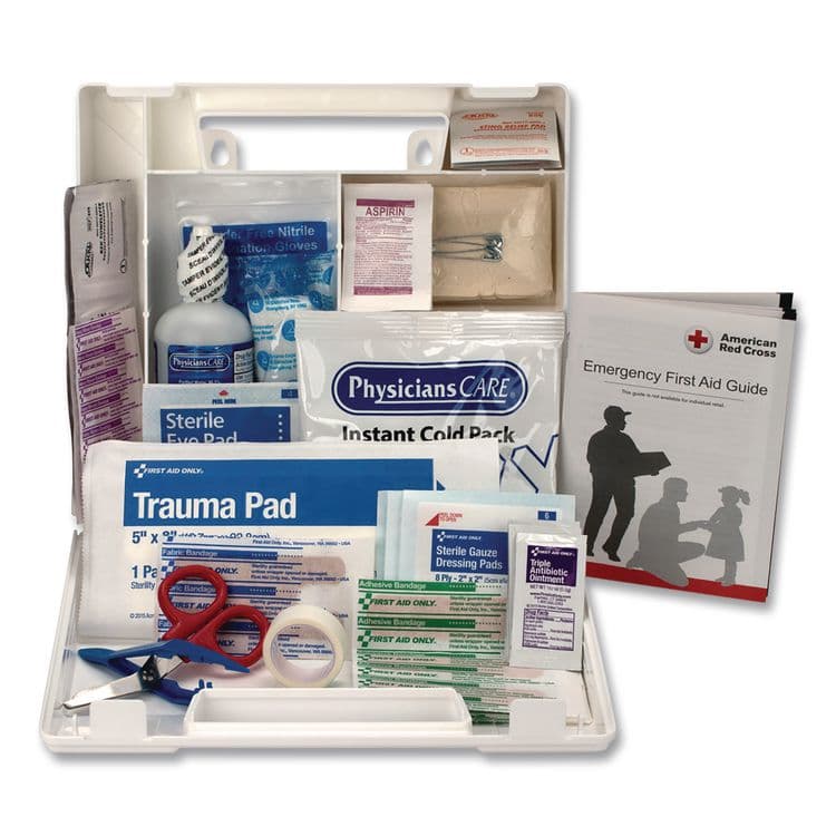 FIRST AID ONLY, . Office First Aid Kit for 25 People, 106 Pieces, Plastic Case with Dividers (FAO223U) thumbnail 2