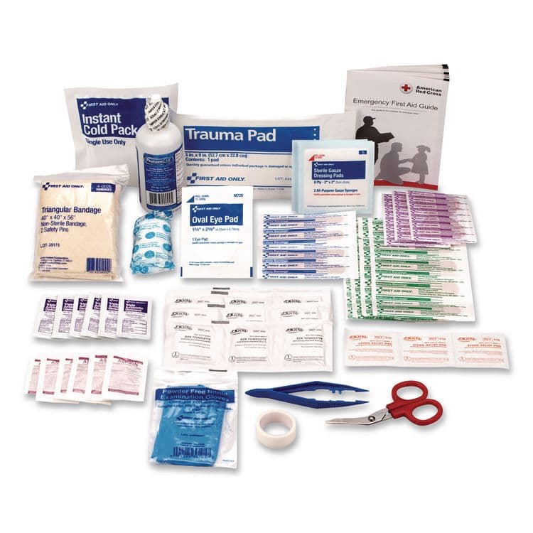 FIRST AID ONLY, . Office First Aid Kit Refill with Medication for 25 People, 106 Pieces (FAO223REFILL)